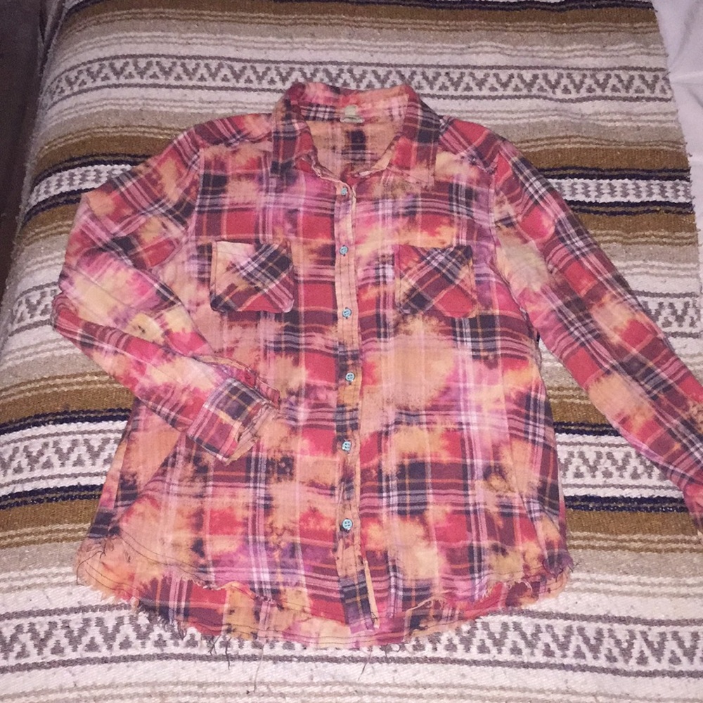 Plaid button up
